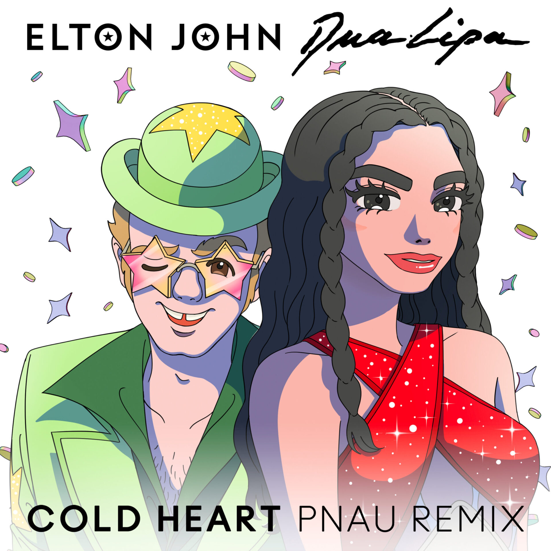 Elton John, Dua Lipa – “Cold Heart (PNAU Remix)”