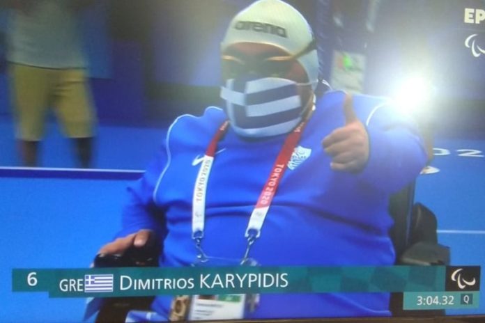 Τόκυο 2020: Τέταρτος παραολυμπιονίκης στα 100μ ύπτιο S1 με μεγάλο ατομικό ρεκόρ ο Αλεξανδρουπολίτης Δημήτρης Καρυπίδης