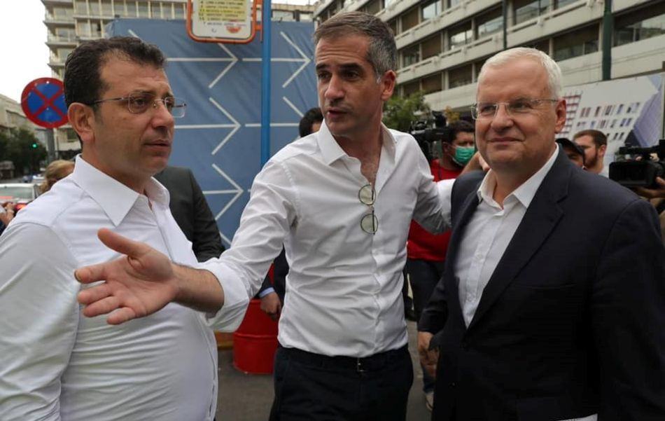 Με τον Εκρέμ Ιμάμογλου συναντήθηκε στην Αθήνα ο Ιλχάν Αχμέτ Με τον Εκρέμ Ιμάμογλου συναντήθηκε στην Αθήνα ο Ιλχάν Αχμέτ