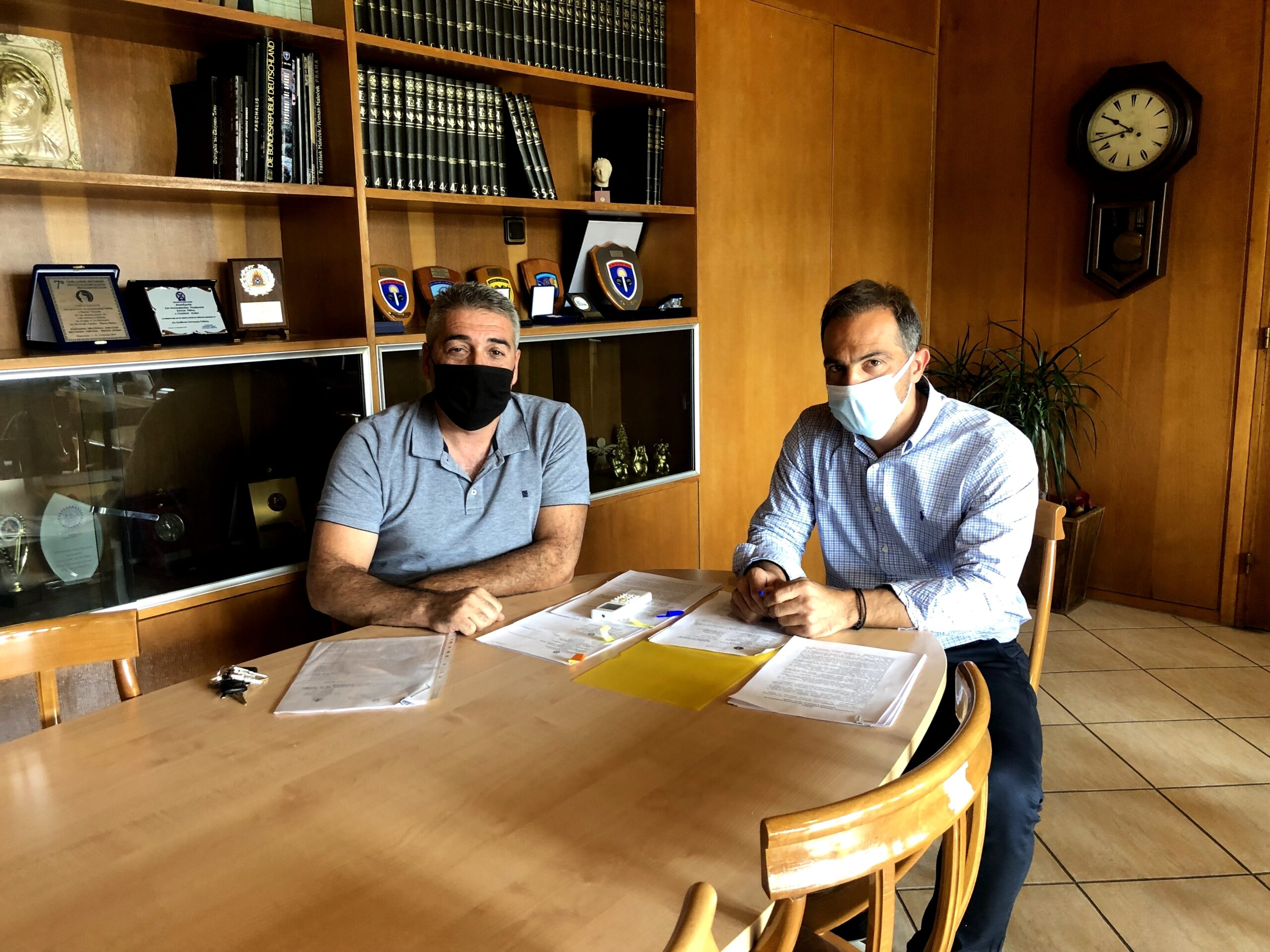 Συνάντηση του Προέδρου της Κοινότητας Ιάσμου με τον Αντιπεριφερειάρχη Ροδόπης Συνάντηση του Προέδρου της Κοινότητας Ιάσμου με τον Αντιπεριφερειάρχη Ροδόπης