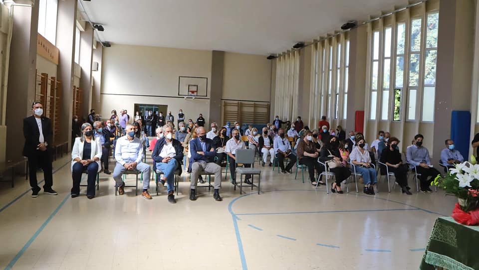 Εκδήλωση ονοματοδοσίας της αίθουσας φυσικής αγωγής του 1ου ΕΠΑΛ Καβάλας, στη μνήμη του Μιχάλη Γκάγκαλη Εκδήλωση ονοματοδοσίας της αίθουσας φυσικής αγωγής του 1ου ΕΠΑΛ Καβάλας, στη μνήμη του Μιχάλη Γκάγκαλη