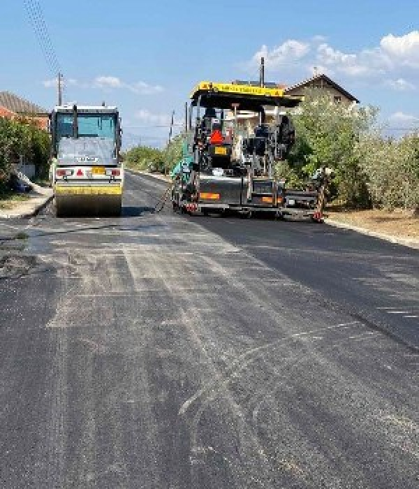 Εκτέλεση του έργου “Συντήρηση – Ασφαλτόστρωση δρόμου από χείμαρρο Δοξάτου έως Κεφαλάρι κατά τμήματα”