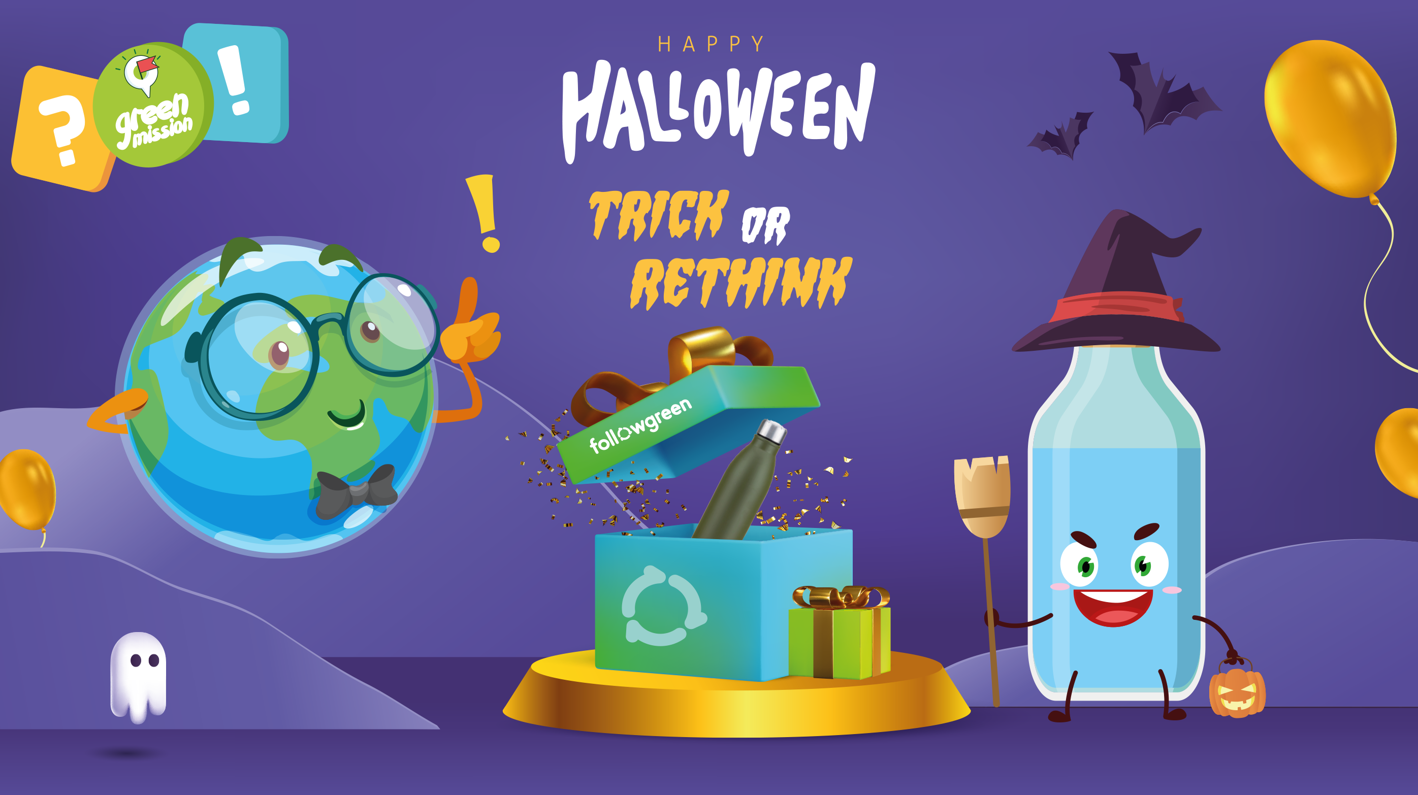 «Trick or ReThink; – Green Mission»