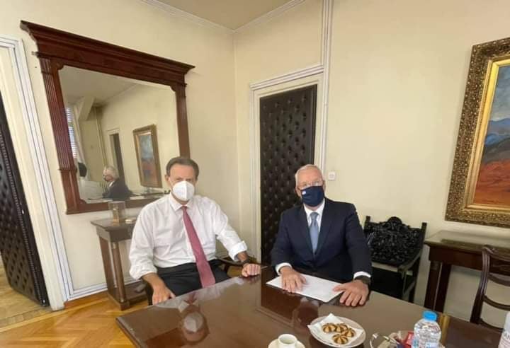 Ο βουλευτής Ροδόπης είχε συνάντηση με τον Θόδωρο Σκυλακάκη στο υπ. Οικονομικών Ο βουλευτής Ροδόπης είχε συνάντηση με τον Θόδωρο Σκυλακάκη στο υπ. Οικονομικών