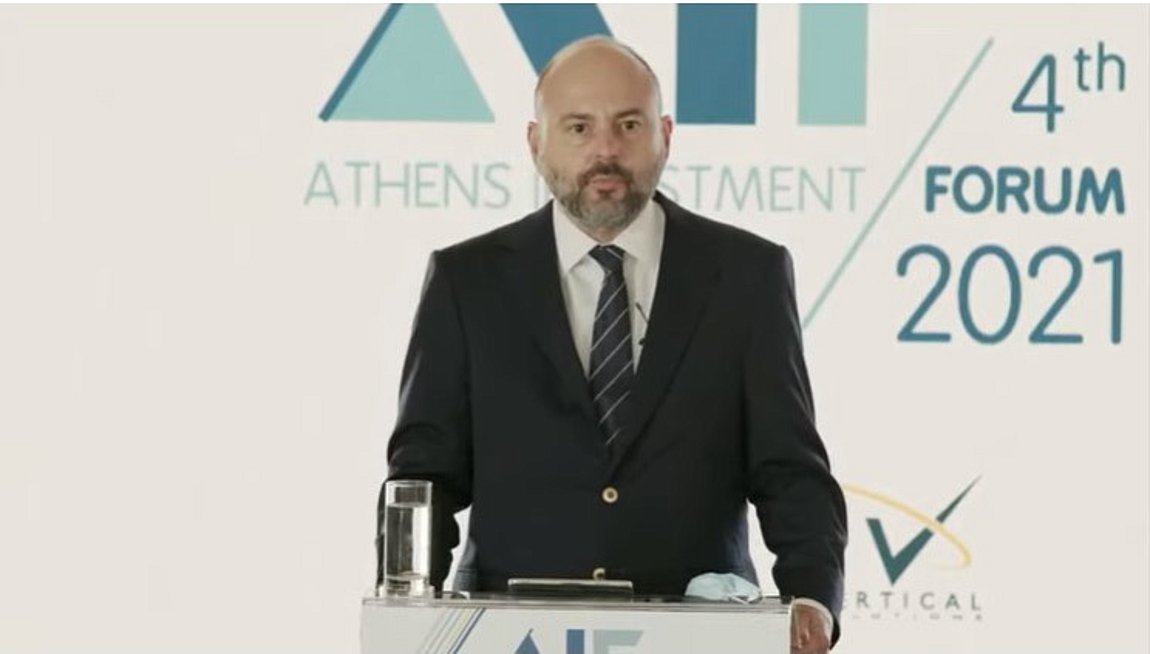 Γιώργος Στασινός στο «4ο Athens Investment Forum» του ΤΕΕ, με θέμα: «Χρηματοδοτώντας την ισχυρή και βιώσιμη ανάπτυξη»