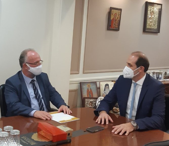 Συναντήσεις του Δημάρχου Μαρωνείας-Σαπών με τον Υφυπουργό Οικονομικών, τον Διοικητή του e-ΕΦΚΑ και στελέχη υπουργείων στην Αθήνα Συναντήσεις του Δημάρχου Μαρωνείας-Σαπών με τον Υφυπουργό Οικονομικών, τον Διοικητή του e-ΕΦΚΑ και στελέχη υπουργείων στην Αθήνα