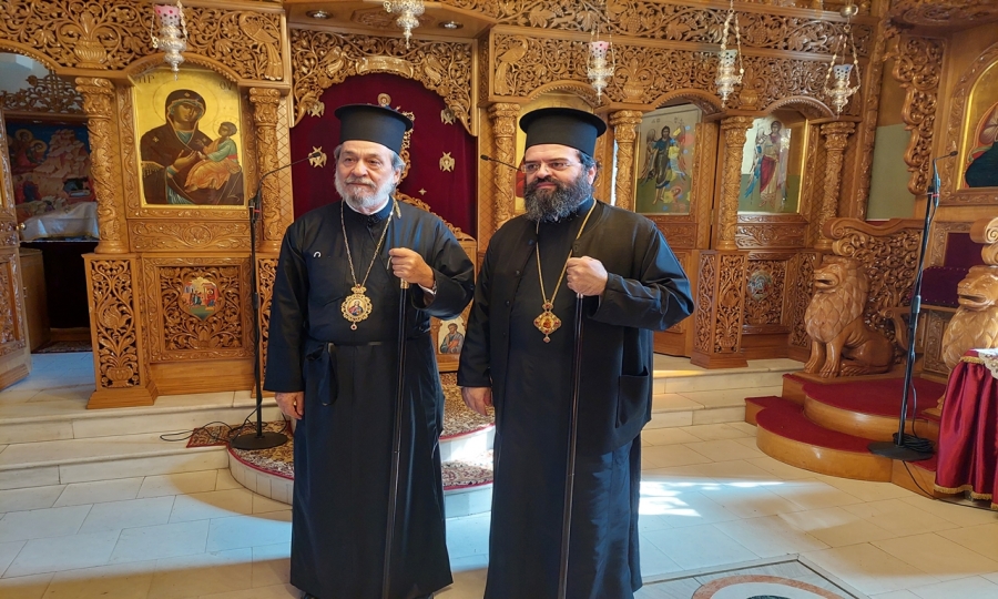 Επίσκεψη του Μητροπολίτου Σεβαστείας στον Μητροπολίτη Μαρωνείας και Κομοτηνής Επίσκεψη του Μητροπολίτου Σεβαστείας στον Μητροπολίτη Μαρωνείας και Κομοτηνής