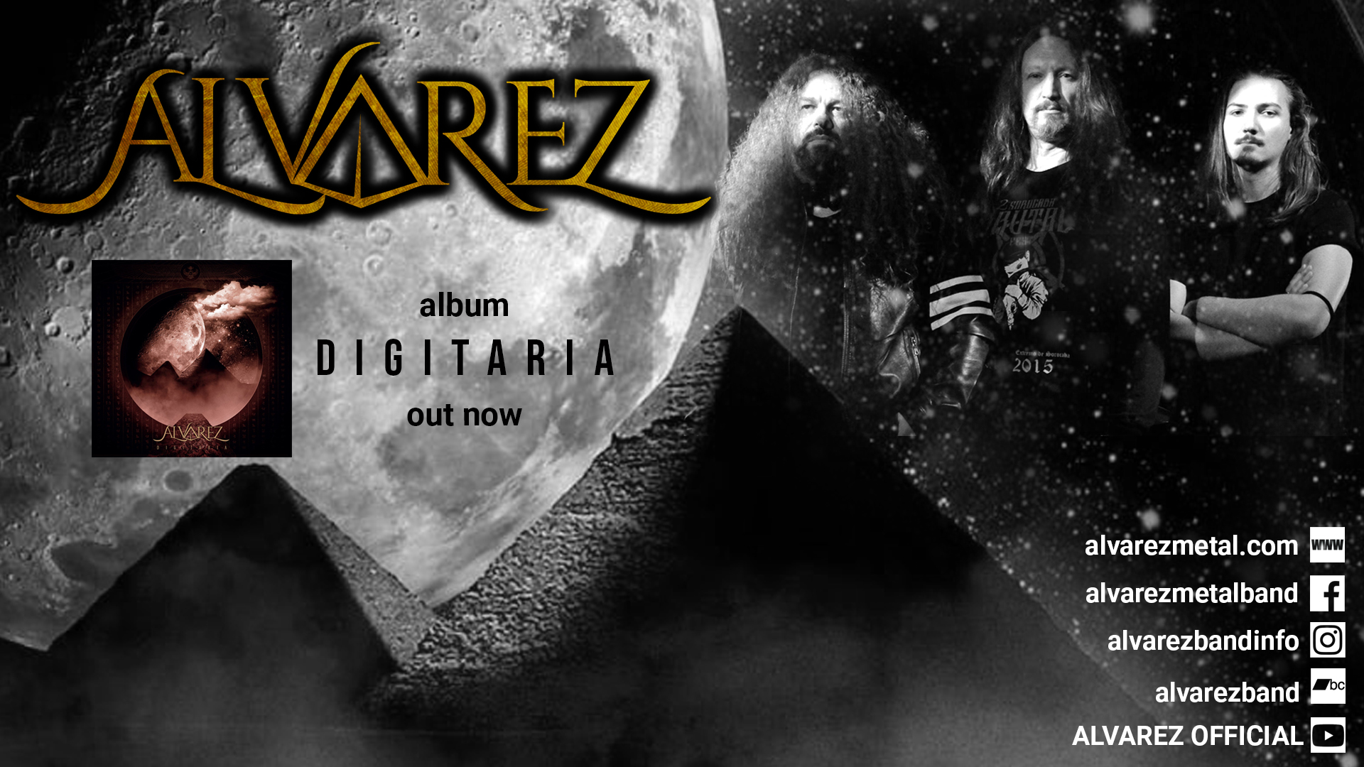 ALVAREZ – single “SECRET STAR OF ISIS” from album “DIGITARIA”