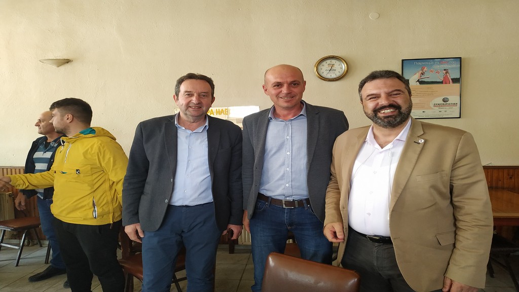 Επίσκεψη και περιοδεία Σταύρου Αραχωβίτη Επίσκεψη και περιοδεία Σταύρου Αραχωβίτη