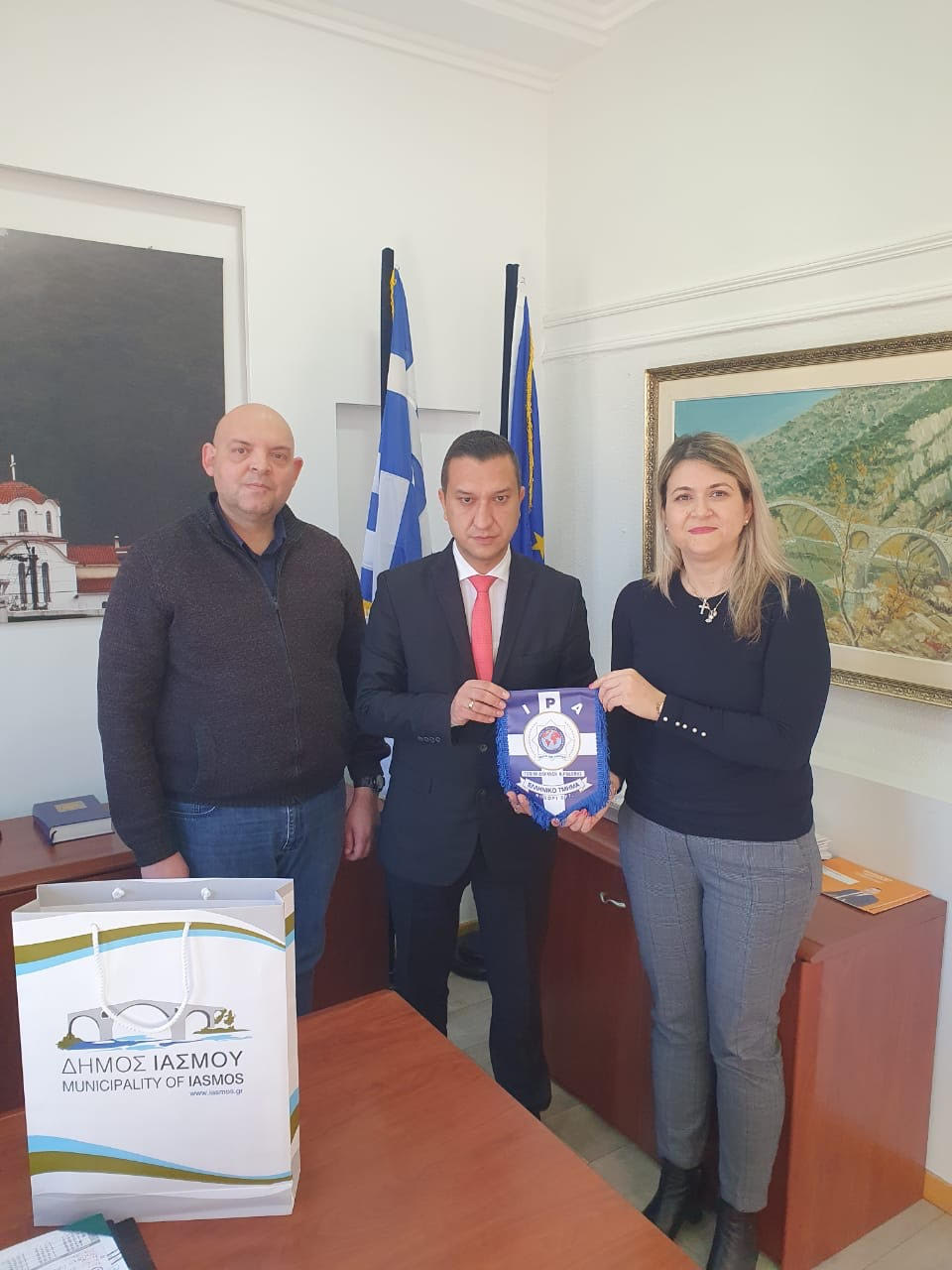 ΕΠΙΣΚΕΨΗ από την ΤΟΠΙΚΗ ΔΙΟΙΚΗΣΗ ΡΟΔΟΠΗΣ της IPA στον ΔΗΜΟ ΙΑΣΜΟΥ ΕΠΙΣΚΕΨΗ από την ΤΟΠΙΚΗ ΔΙΟΙΚΗΣΗ ΡΟΔΟΠΗΣ της IPA στον ΔΗΜΟ ΙΑΣΜΟΥ