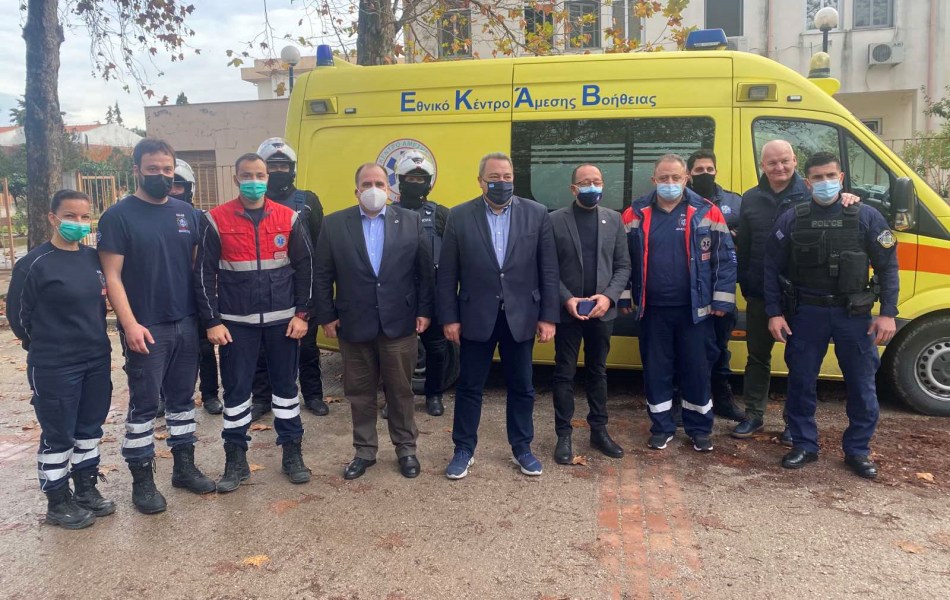 Τις ελλείψεις στο ΕΚΑΒ Ροδόπης κατέγραψε ο Ευριπίδης Στυλιανίδης Τις ελλείψεις στο ΕΚΑΒ Ροδόπης κατέγραψε ο Ευριπίδης Στυλιανίδης