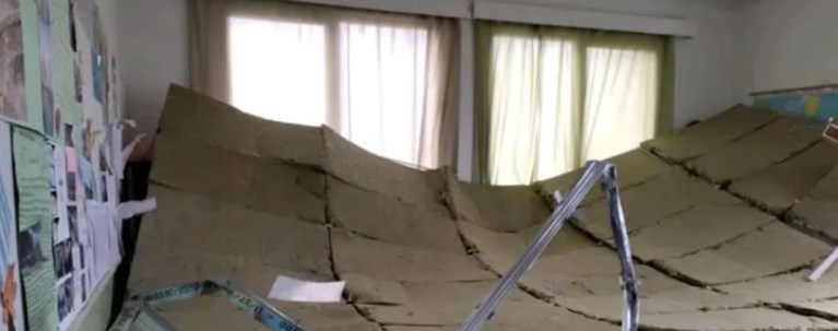 Θεσσαλονίκη: Έπεσε η οροφή σε δημοτικό σχολείο – Πώς σώθηκαν από θαύμα οι μαθητές