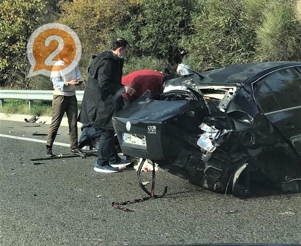 Σοβαρό τροχαίο για ξανθιώτη οδηγό στην Εγνατία Οδό Σοβαρό τροχαίο για ξανθιώτη οδηγό στην Εγνατία Οδό