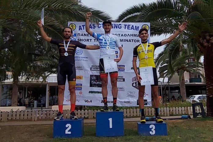 Πρωταθλητής ξανά ο Κομοτηναίος Χαρούν Μολλά στο Πανελλήνιο Ορεινής Ποδηλασίας του Ρεθύμνου