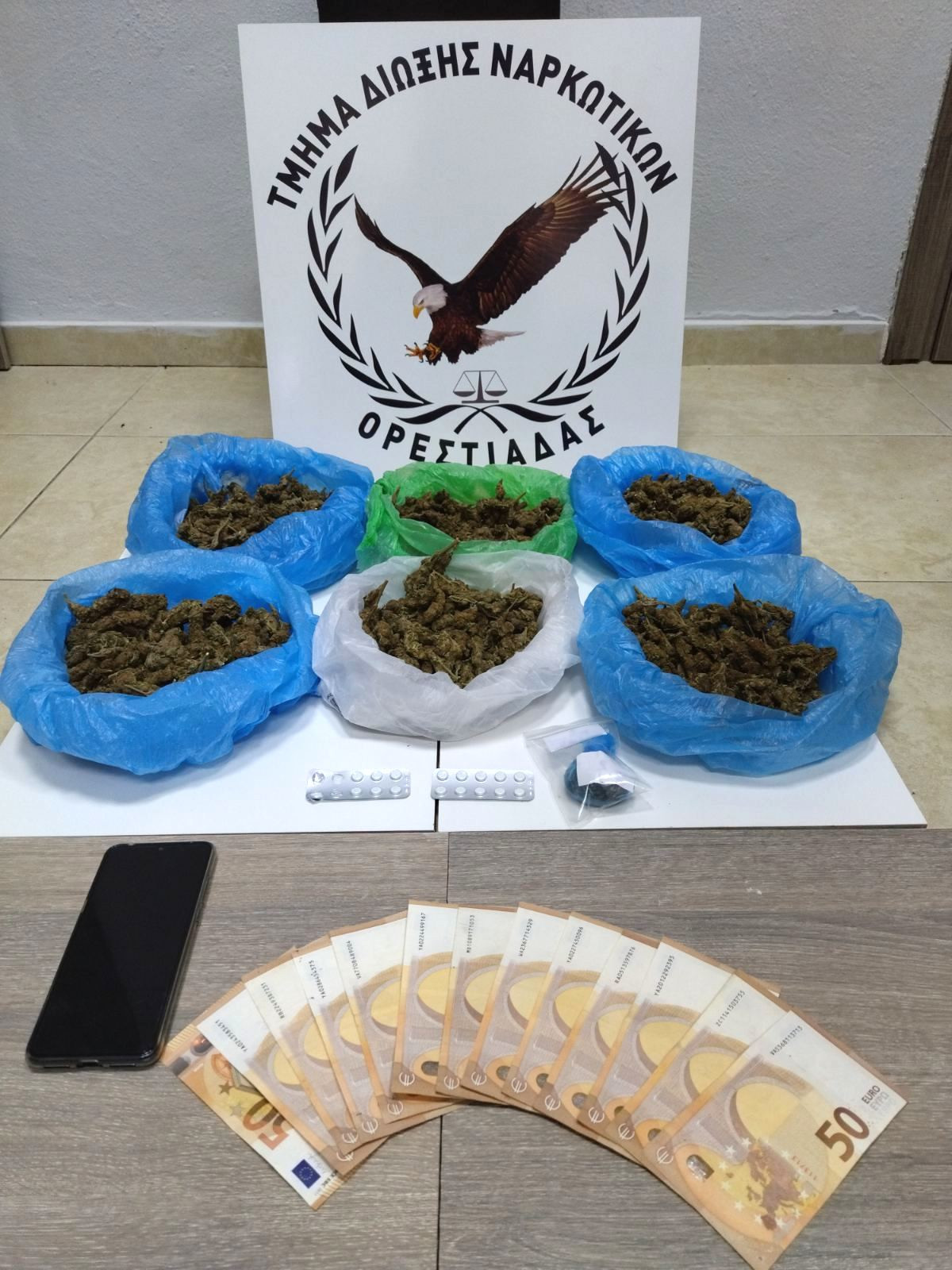 Σύλληψη δύο ημεδαπών για παράβαση του νόμου περί ναρκωτικών και κυκλοφορία παραχαραγμένων χαρτονομισμάτων κατά περίπτωση Σύλληψη δύο ημεδαπών για παράβαση του νόμου περί ναρκωτικών και κυκλοφορία παραχαραγμένων χαρτονομισμάτων κατά περίπτωση