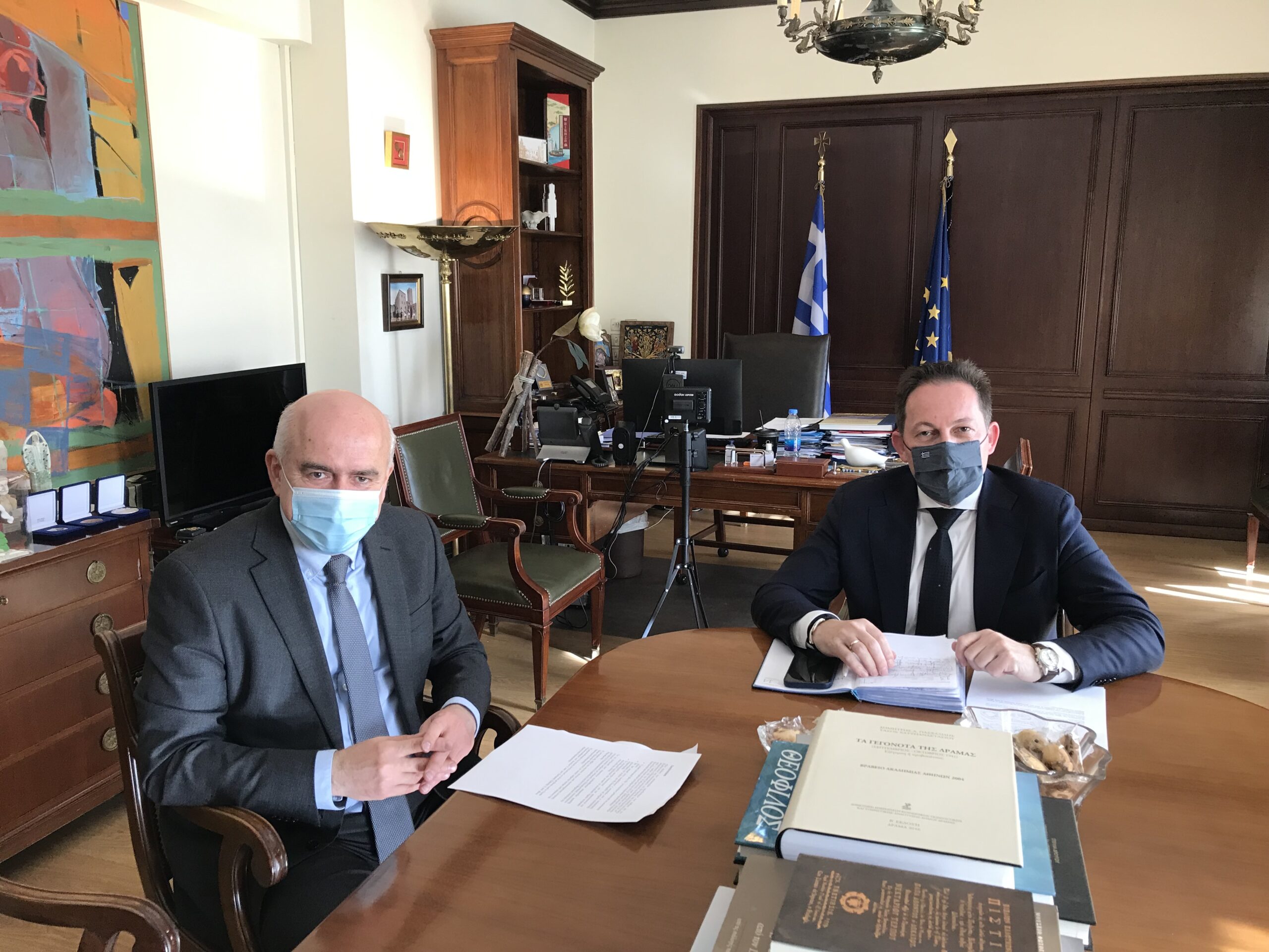 Οι υποδομές για τον τουρισμό και τον αθλητισμό στο επίκεντρο των συναντήσεων του Περιφερειάρχη ΑΜΘ με στελέχη της κυβέρνησης στην Αθήνα Οι υποδομές για τον τουρισμό και τον αθλητισμό στο επίκεντρο των συναντήσεων του Περιφερειάρχη ΑΜΘ με στελέχη της κυβέρνησης στην Αθήνα