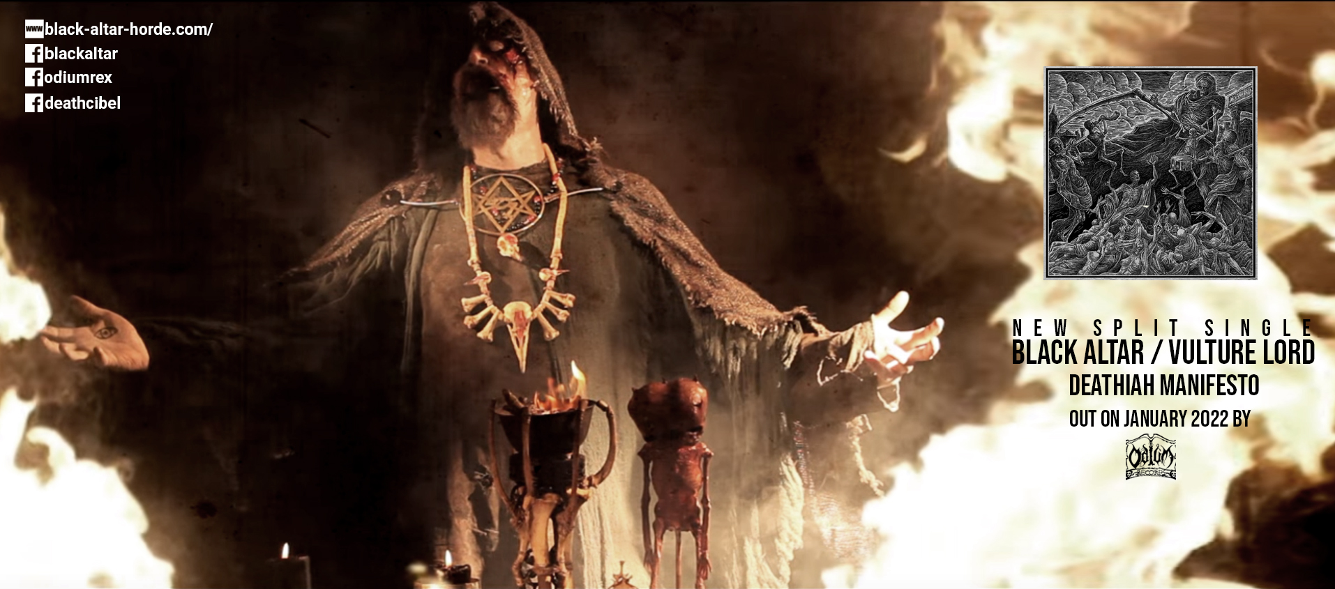 BLACK ALTAR – single “Sacrilegious Congregation” από το επερχόμενο split single “Deathiah Manifesto” BLACK ALTAR – single “Sacrilegious Congregation” από το επερχόμενο split single “Deathiah Manifesto”