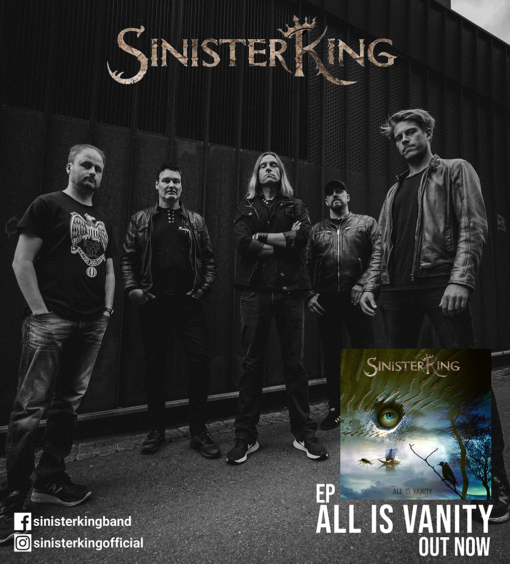 SINISTER KING – single “Still Here” από το EP “All Is Vanity” SINISTER KING – single “Still Here” από το EP “All Is Vanity”