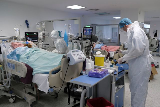 Εκτόξευση διασωληνωμένων στους 690, 75+2 θάνατοι, 6.196 νέα κρούσματα, εισαγωγές στα νοσοκομεία 507 Εκτόξευση διασωληνωμένων στους 690, 75+2 θάνατοι, 6.196 νέα κρούσματα, εισαγωγές στα νοσοκομεία 507