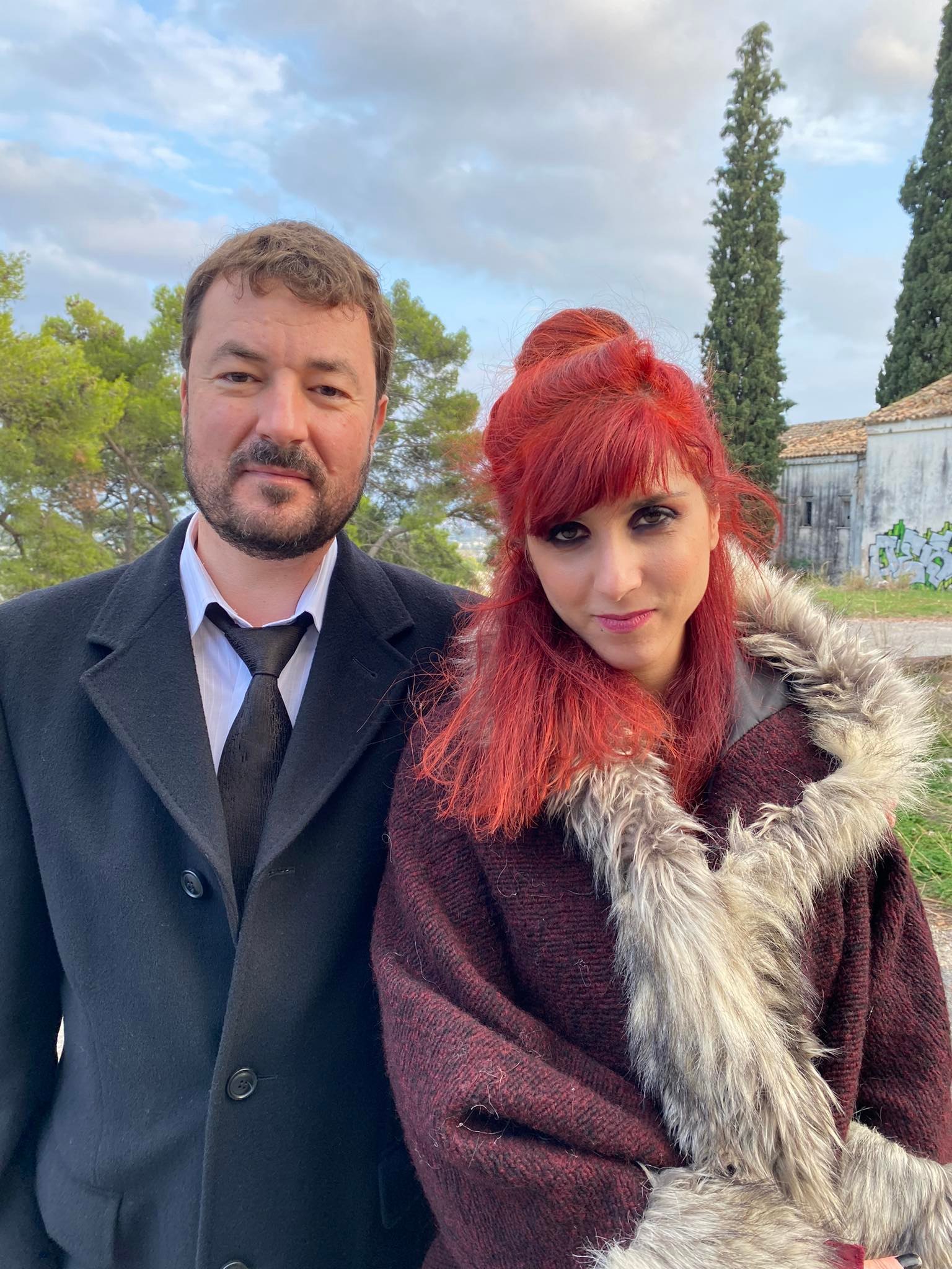 Κωνσταντίνα Ψυχάρη και Βασίλης Σπηλιόπουλος στην «Θρακική Αγορά» Κωνσταντίνα Ψυχάρη και Βασίλης Σπηλιόπουλος στην «Θρακική Αγορά»