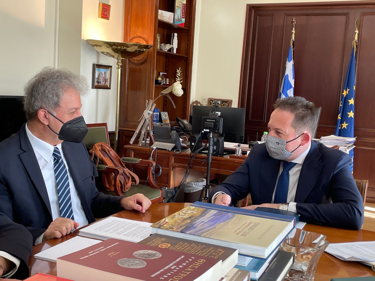 Συνάντηση της Συντονιστής Επιτροπής της υπό σύσταση Ένωσης Αναπτυξιακών Οργανισμών Ελλάδος με τον Αν.Υπουργό Εσωτερικών Στ. Πέτσα Συνάντηση της Συντονιστής Επιτροπής της υπό σύσταση Ένωσης Αναπτυξιακών Οργανισμών Ελλάδος με τον Αν.Υπουργό Εσωτερικών Στ. Πέτσα