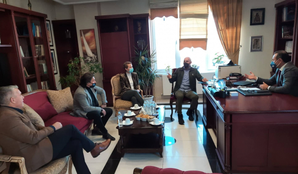 Συνάντηση του Αντιπεριφερειάρχη Δράμας με τον Υφυπουργό Περιβάλλοντος και Ενέργειας κ.Γεώργιο Αμυρά Συνάντηση του Αντιπεριφερειάρχη Δράμας με τον Υφυπουργό Περιβάλλοντος και Ενέργειας κ.Γεώργιο Αμυρά