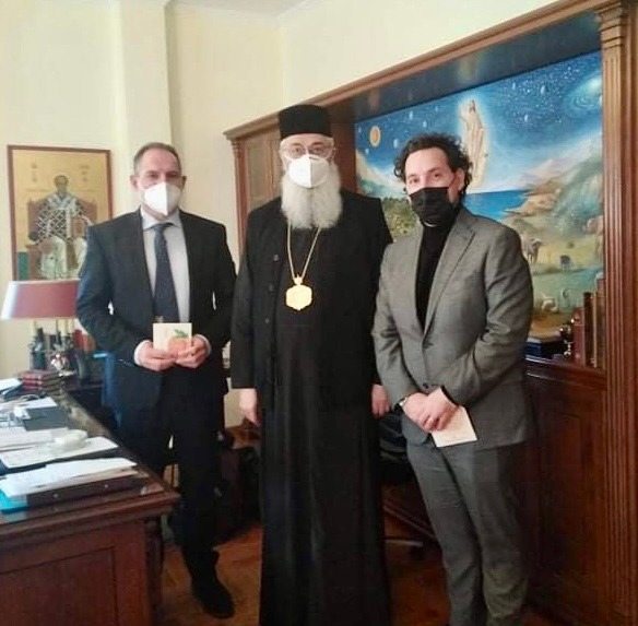 Συνάντηση ΟΕΕΘ με τον Σεβασμιότατο Μητροπολίτη Αλεξανδρουπόλεως κ. Άνθιμο Συνάντηση ΟΕΕΘ με τον Σεβασμιότατο Μητροπολίτη Αλεξανδρουπόλεως κ. Άνθιμο