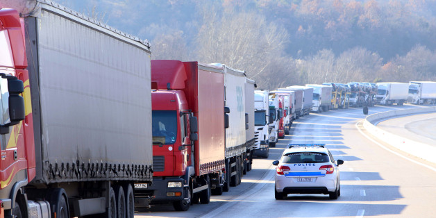 Άρση προσωρινής απαγόρευσης κυκλοφορίας οχημάτων άνω των 3,5 τόνων στην Εγνατία Οδό