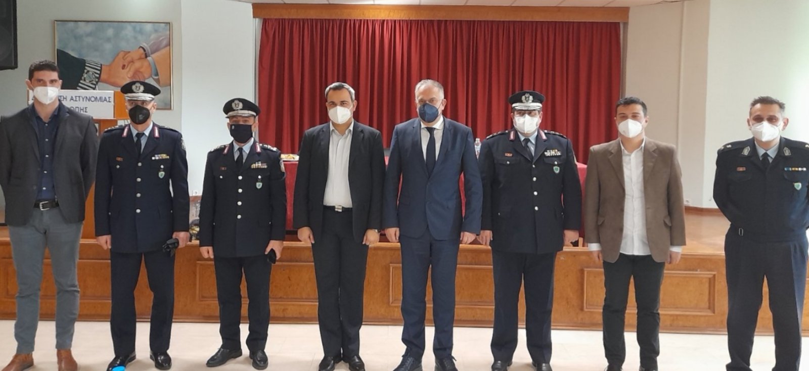 Συνάντηση της Ένωσης Αξιωματικών ΑΜΘ με την πολιτική και φυσική ηγεσία της ΕΛ.ΑΣ. Συνάντηση της Ένωσης Αξιωματικών ΑΜΘ με την πολιτική και φυσική ηγεσία της ΕΛ.ΑΣ.