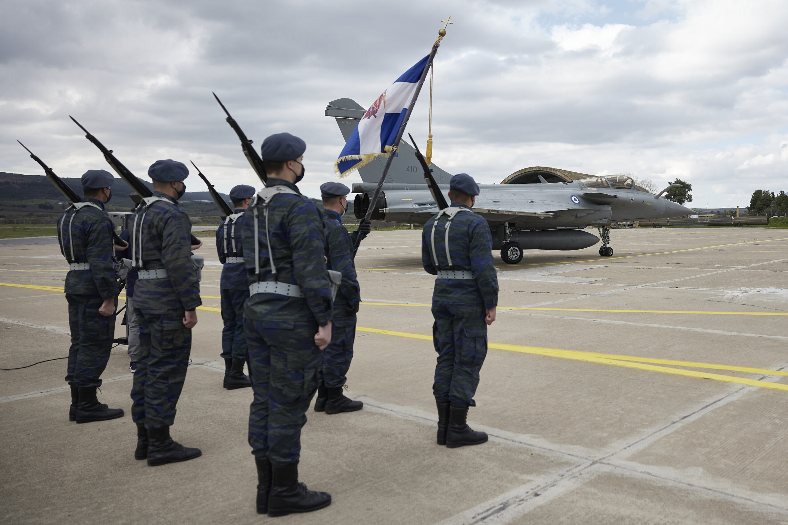 Παρουσία του Πρωθυπουργού Κυριάκου Μητσοτάκη  η τελετή παραλαβής των αεροσκαφών Rafale ( + φώτος)