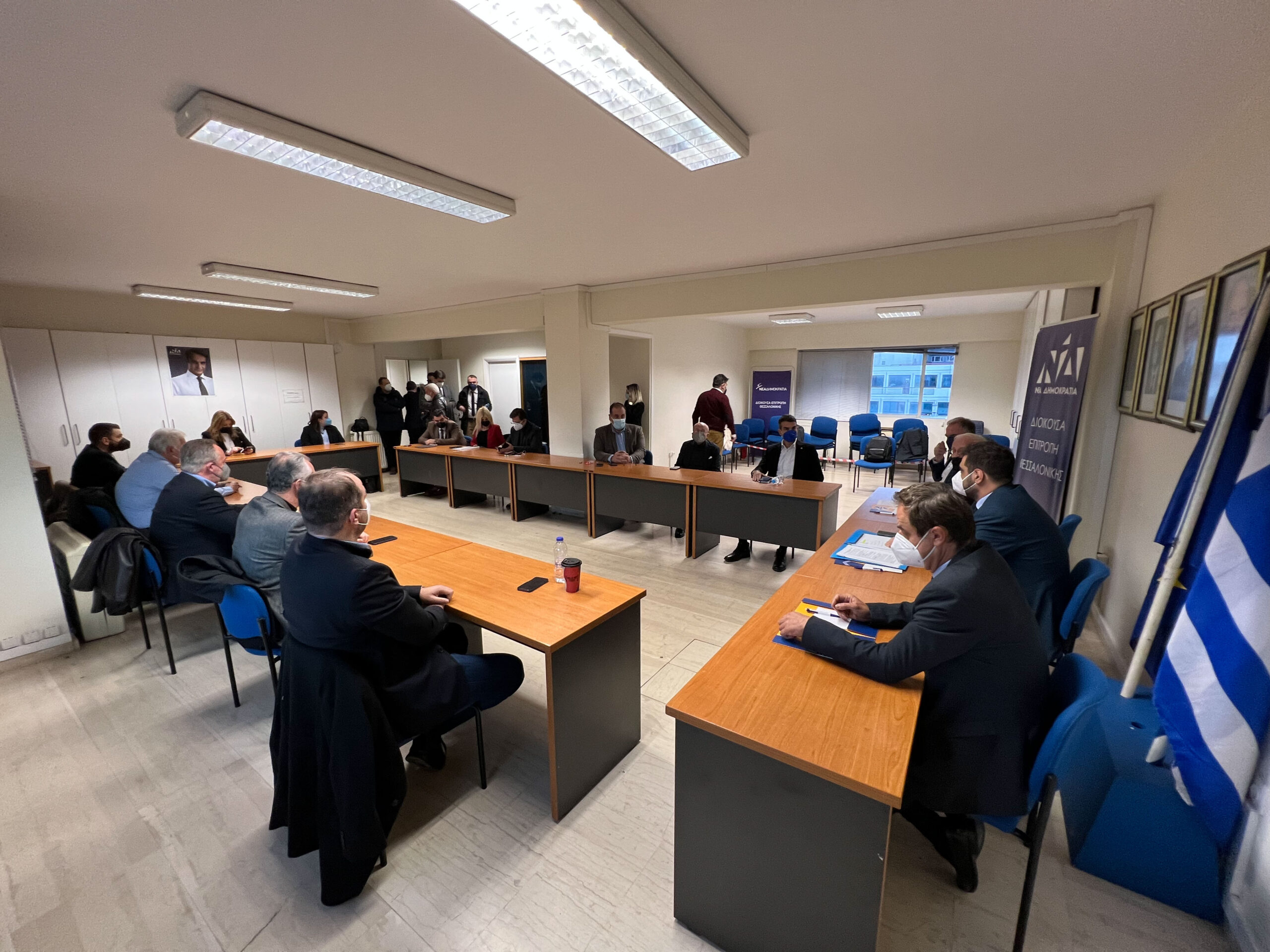 Επίσκεψη του Γραμματέα της ΝΔ Παύλου Μαρινάκη στη Θεσσαλονίκη (+ φώτος) Επίσκεψη του Γραμματέα της ΝΔ Παύλου Μαρινάκη στη Θεσσαλονίκη (+ φώτος)