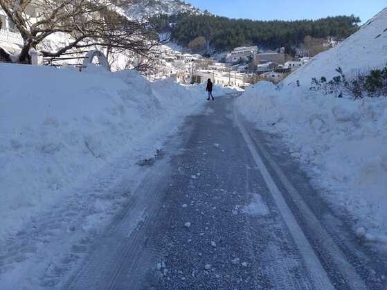 Σάρωσε ο «Διομήδης» τη Σαμοθράκη – Έπεσε στους -13 η θερμοκρασία