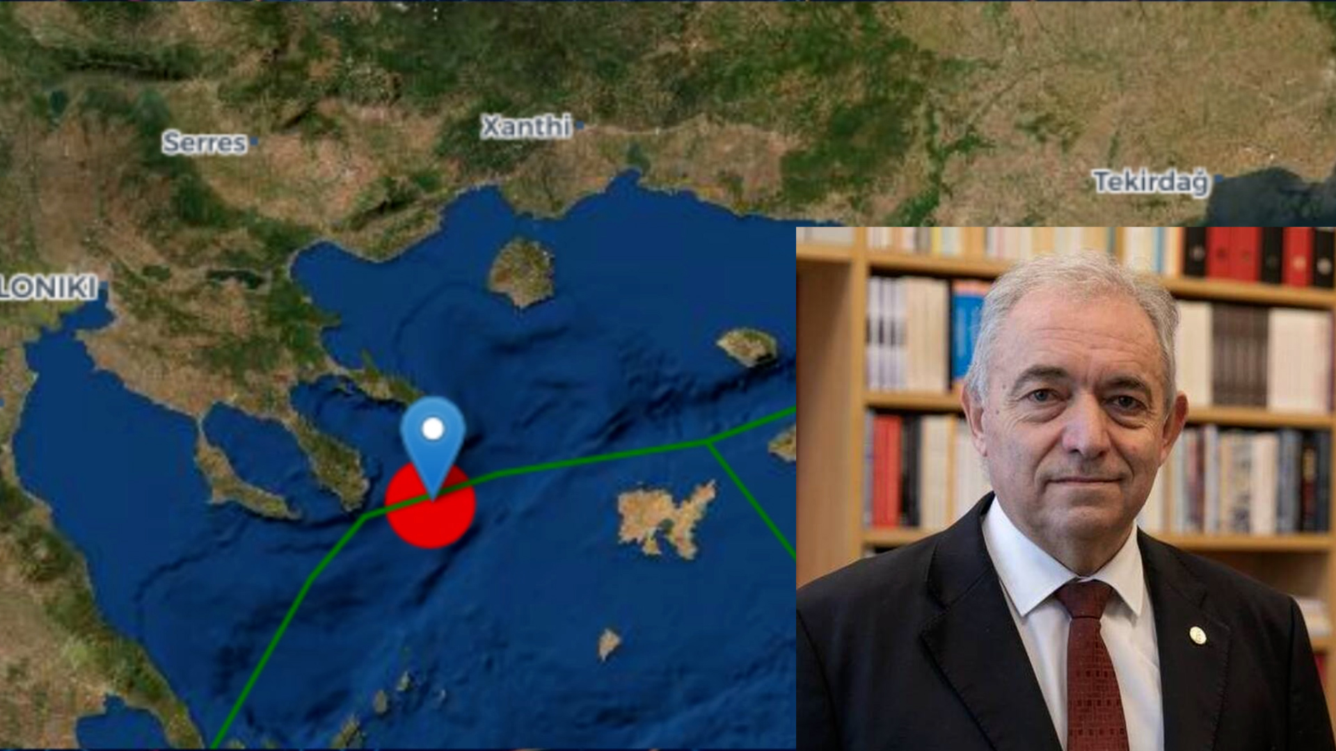 Ευθύμιος Λέκκας : «Δεν πρέπει νας μας ανησυχεί ο σεισμός ανοιχτά της Χαλκιδικής»