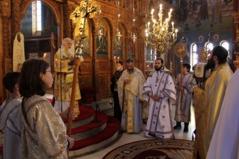 Επίσκεψη Σεβ. Μητροπολίτη Λήμνου στην Ι.Μ. Μαρωνείας και Κομοτηνής