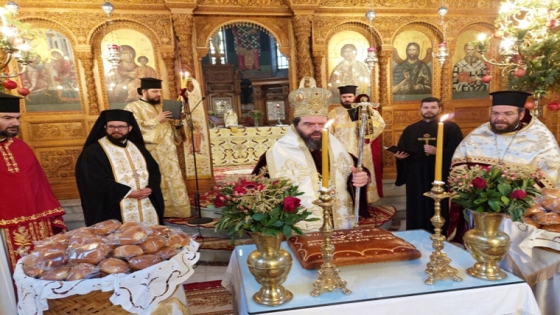 Πρωτοχρονιάτικη Θεία Λειτουργία στην Ι.Μ. Μαρωνείας και Κομοτηνής Πρωτοχρονιάτικη Θεία Λειτουργία στην Ι.Μ. Μαρωνείας και Κομοτηνής