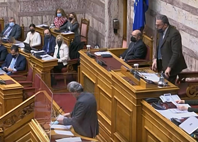 Κακός χαμός με Πολάκη στη Βουλή Κακός χαμός με Πολάκη στη Βουλή