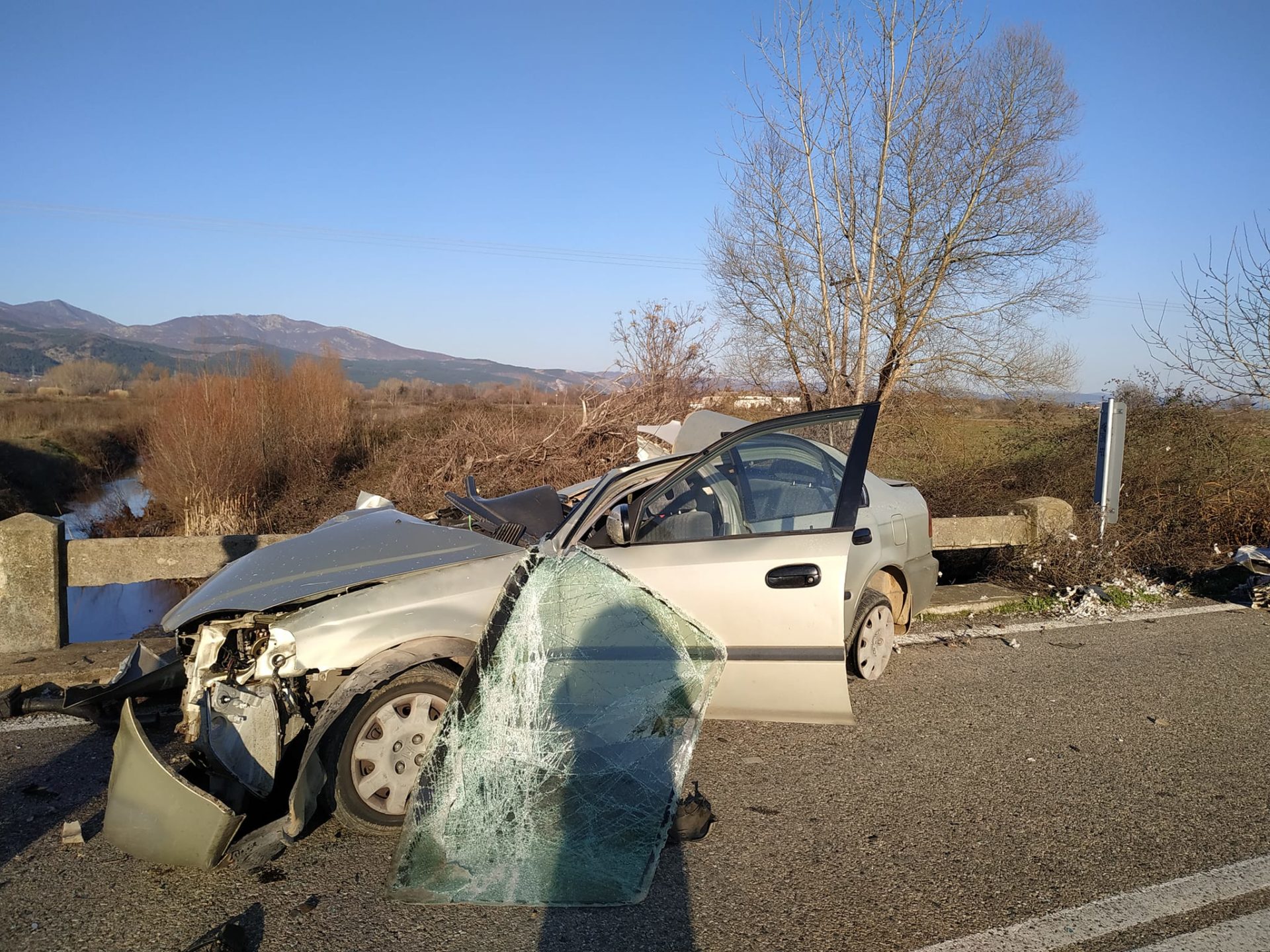 Τροχαίο ατύχημα στο Σώστη Ροδόπης – Σώος ο οδηγός!