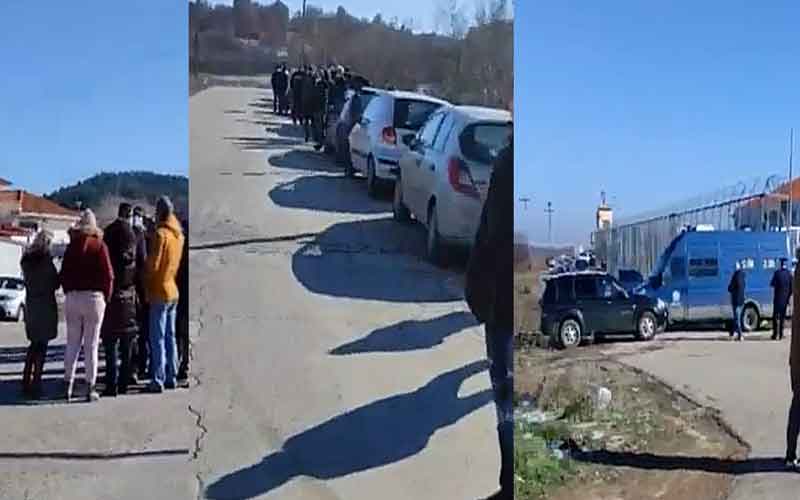 Κάτοικοι συγκεντρώθηκαν στο Φυλάκιο, απαιτώντας να σταματήσουν τα έργα νέας «δομής μεταναστών» στον Έβρο Κάτοικοι συγκεντρώθηκαν στο Φυλάκιο, απαιτώντας να σταματήσουν τα έργα νέας «δομής μεταναστών» στον Έβρο
