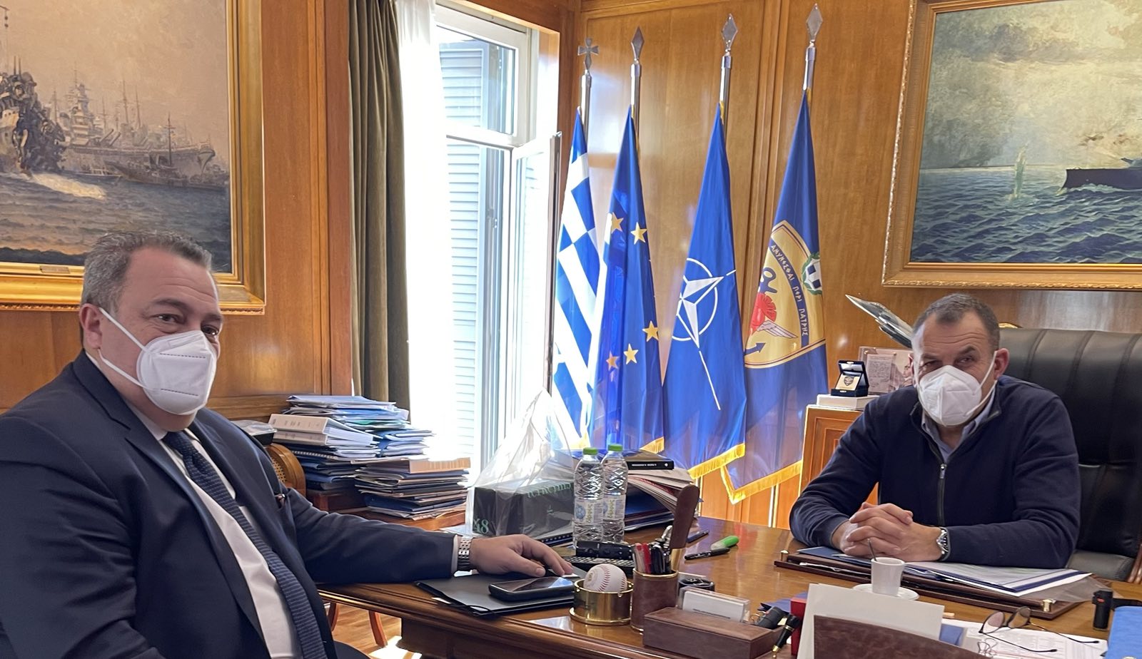 ΣΤΗΡΙΞΕ τα ΘΕΜΑΤΑ των ΑΠΟΣΤΡΑΤΩΝ ο ΕΥΡΙΠΙΔΗΣ ΣΤΥΛΙΑΝΙΔΗΣ σε ΣΥΝΑΝΤΗΣΗ ΕΡΓΑΣΙΑΣ με τον ΥΠΟΥΡΓΟ ΑΜΥΝΑΣ ΝΙΚΟ ΠΑΝΑΓΙΩΤΟΠΟΥΛΟ ΣΤΗΡΙΞΕ τα ΘΕΜΑΤΑ των ΑΠΟΣΤΡΑΤΩΝ ο ΕΥΡΙΠΙΔΗΣ ΣΤΥΛΙΑΝΙΔΗΣ σε ΣΥΝΑΝΤΗΣΗ ΕΡΓΑΣΙΑΣ με τον ΥΠΟΥΡΓΟ ΑΜΥΝΑΣ ΝΙΚΟ ΠΑΝΑΓΙΩΤΟΠΟΥΛΟ
