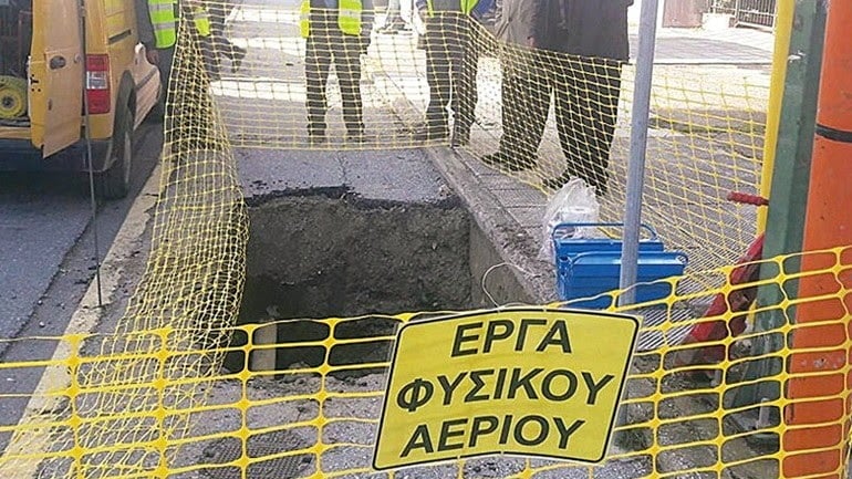 Προγραμματισμός εργασιών εγκατάστασης δικτύου φυσικού αερίου στην Αλεξανδρούπολη
