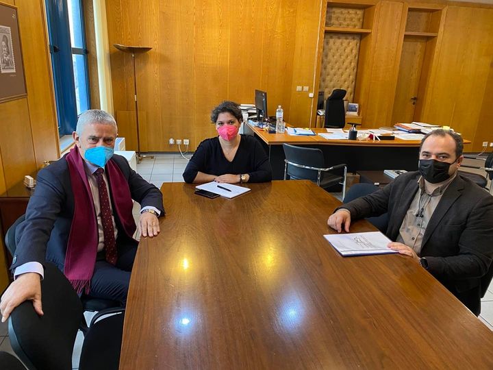Ο Δήμαρχος Διδυμοτείχου στο Υπουργείο Υποδομών Ο Δήμαρχος Διδυμοτείχου στο Υπουργείο Υποδομών
