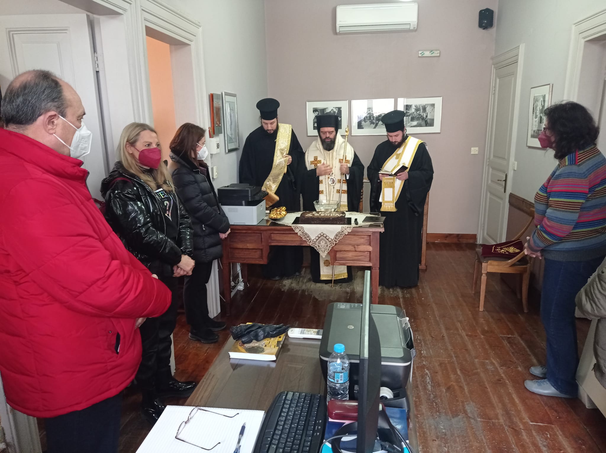 Έκοψε βασιλόπιτας το ΔΣ και οι εργαζόμενοι της ΔΚΕΠΠΑΚ Έκοψε βασιλόπιτας το ΔΣ και οι εργαζόμενοι της ΔΚΕΠΠΑΚ