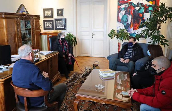 Συνάντηση του Δημάρχου Καβάλας με την Πρόεδρο του Κέντρου «Σκύλοι – Οδηγοί Ελλάδος», Ζωή Γερουλάνου Συνάντηση του Δημάρχου Καβάλας με την Πρόεδρο του Κέντρου «Σκύλοι – Οδηγοί Ελλάδος», Ζωή Γερουλάνου