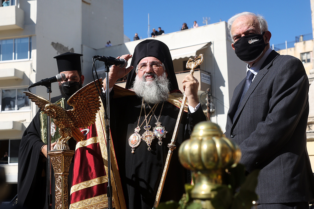 Ενθρονίστηκε ο Ευγένιος ο Β΄ νέος Αρχιεπίσκοπος Κρήτης