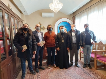 Επίσκεψη του νέου ΔΣ του συλλόγου Εφέδρων Αξιωματικών Ροδόπης στο Μητροπολίτη Μαρωνείας Επίσκεψη του νέου ΔΣ του συλλόγου Εφέδρων Αξιωματικών Ροδόπης στο Μητροπολίτη Μαρωνείας