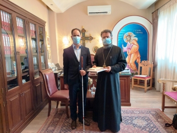 Επίσκεψη προέδρου «Με άλλα μάτια» κ. Ευάγγελου Αυγουλά στο Μητροπολίτη Μαρωνείας Επίσκεψη προέδρου «Με άλλα μάτια» κ. Ευάγγελου Αυγουλά στο Μητροπολίτη Μαρωνείας