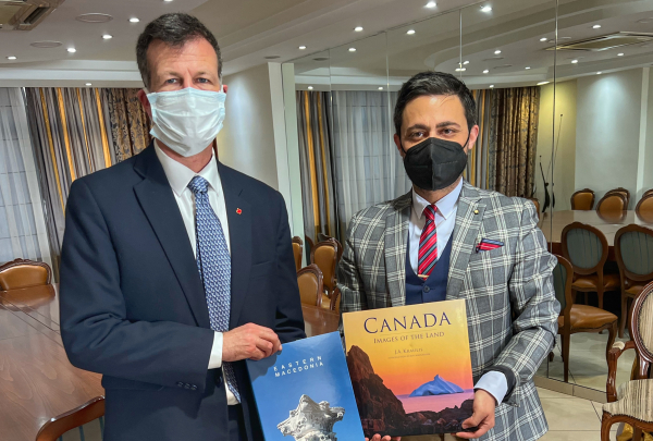 Για πρώτη φορά ο Πρέσβης του Καναδά στην Καβάλα