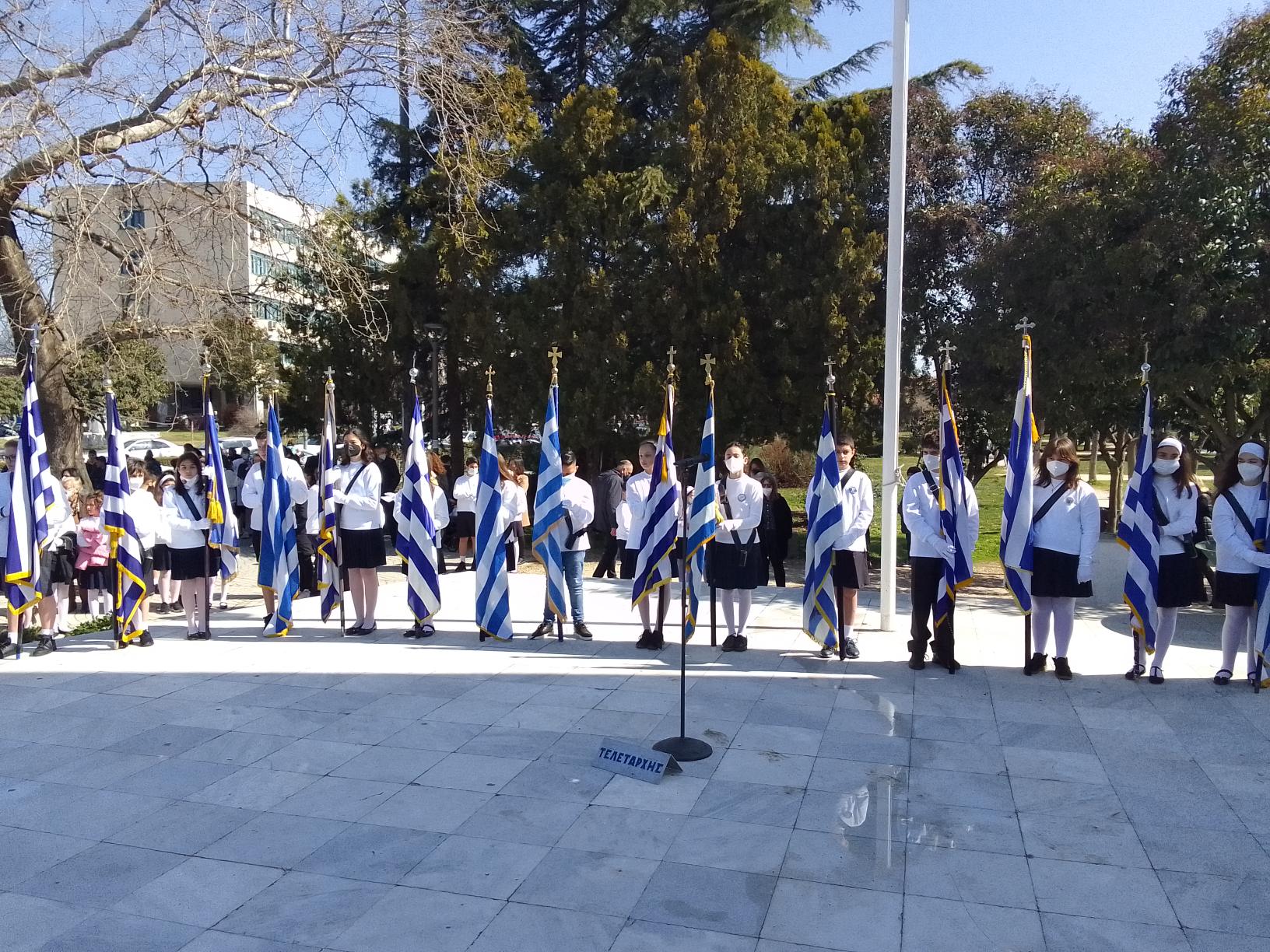 Οι μαθητές της Ροδόπης τίμησαν τους Ήρωες του 1821