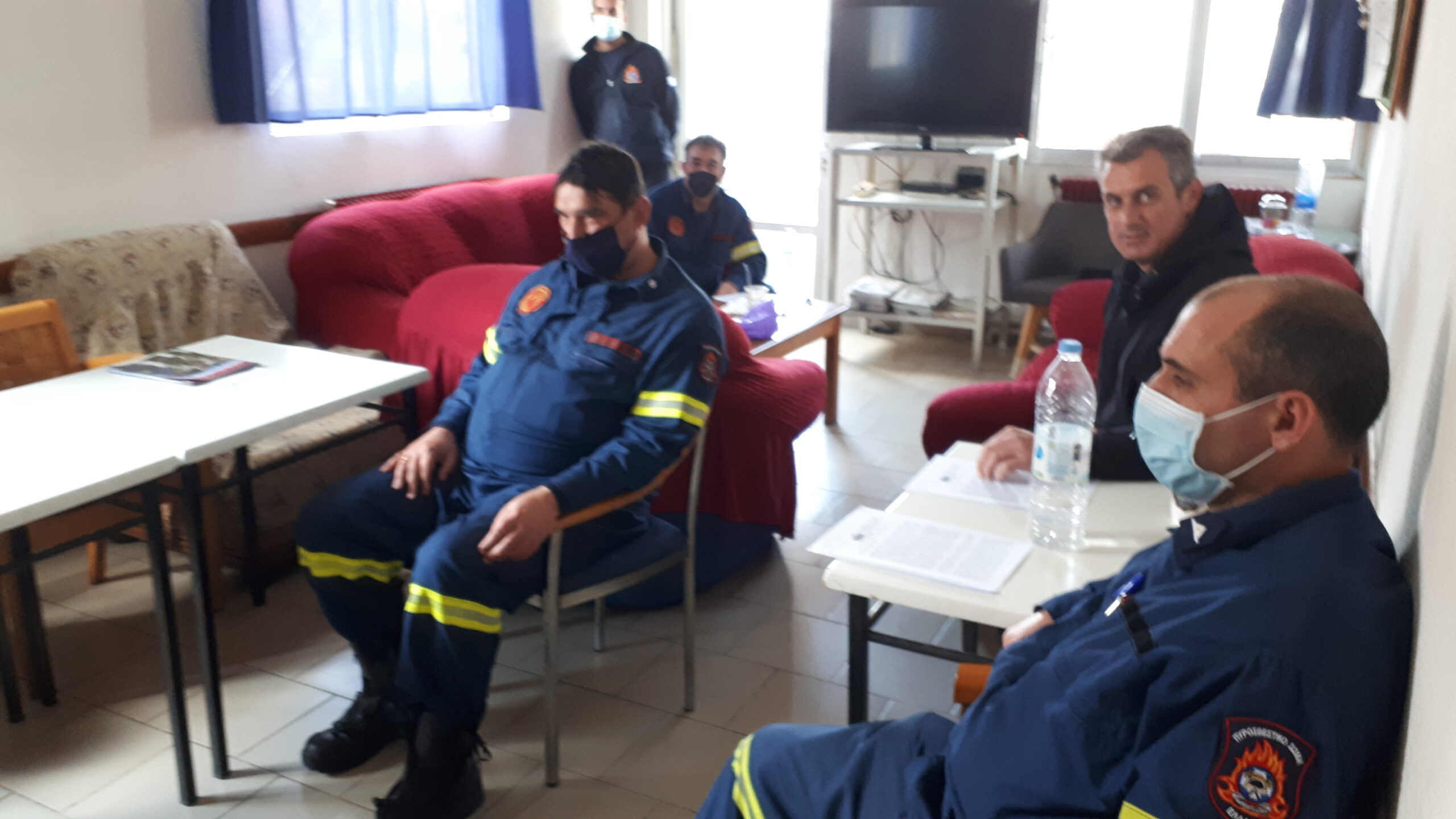Περιοδεία της Κομματικής Οργάνωσης ΚΚΕ σε Πυροσβεστικές Υπηρεσίες της Περιφέρειας Ανατολικής Μακεδονίας – Θράκης
