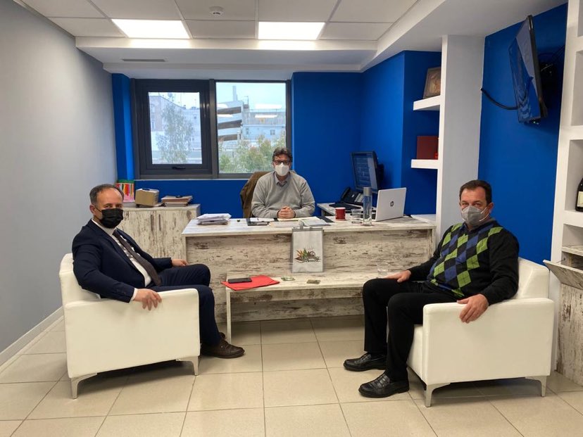 Στην Αθήνα ο δήμαρχος Αρριανών για τον Αναπτυξιακό σχεδιασμό του Δήμου Στην Αθήνα ο δήμαρχος Αρριανών για τον Αναπτυξιακό σχεδιασμό του Δήμου